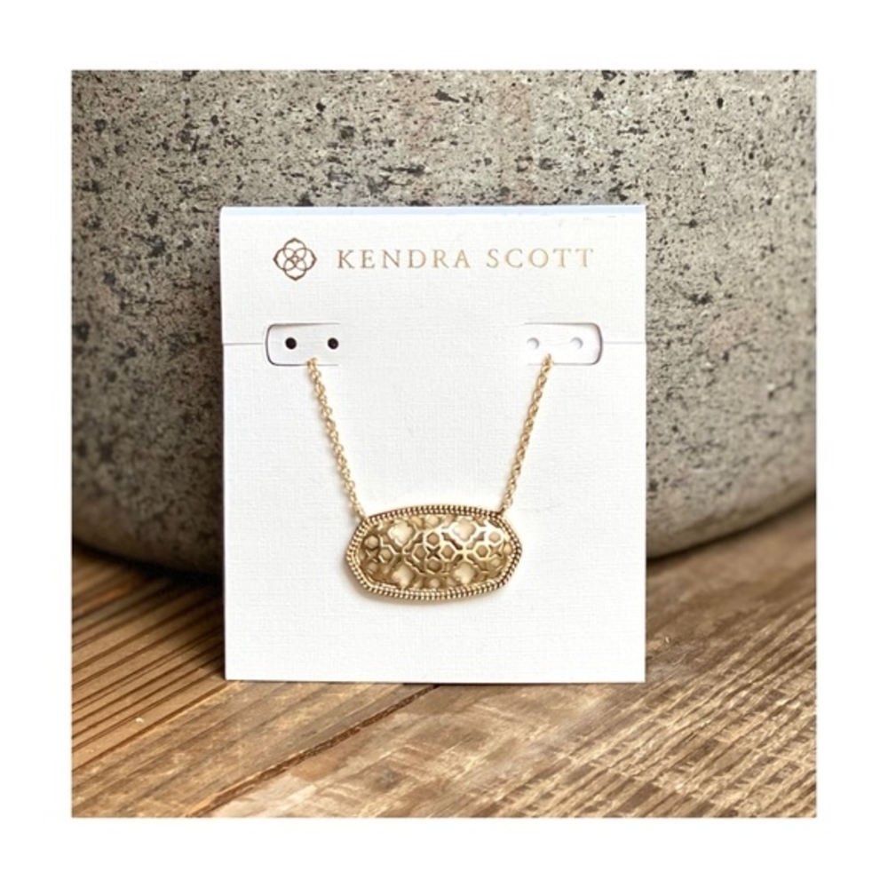 Kendra Scott Gold Dollie Necklace NWT